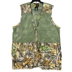 Browning Shooting Vest Realtree Edge Camo Mesh Breathable Hunting Mens XL